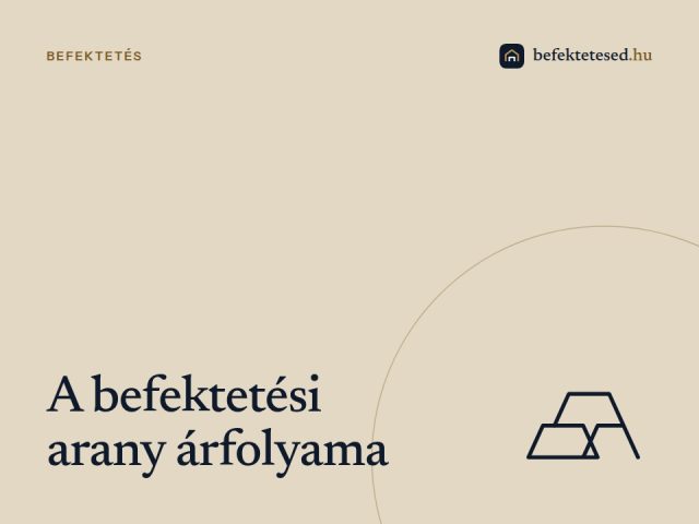 Befektetési arany árfolyam alakulása: mire számíts 2026-ban befektetőként?