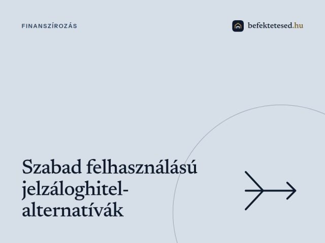 Szabad felhasználású jelzáloghitel alternatívák - Megoldás, amikor a bank nemet mond